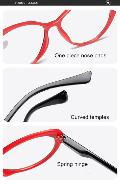 Lunettes de presbytie à jambes printanières créatives et à la mode