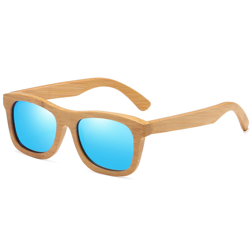 New trendy bamboo sunglasses