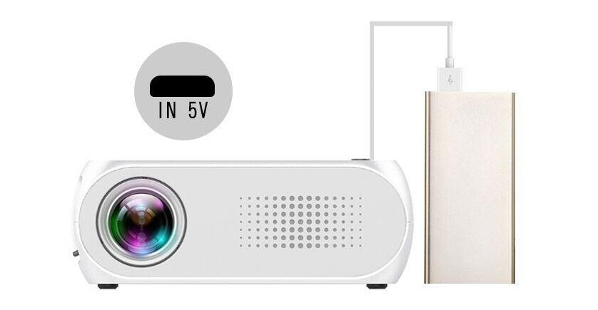 Projector supports HD 1080P mini home pico projector