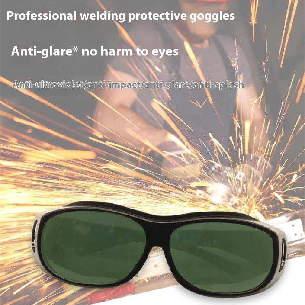 Welder Anti-laser Glasses Anti-glare UV Welding Labor Protection Bicycle