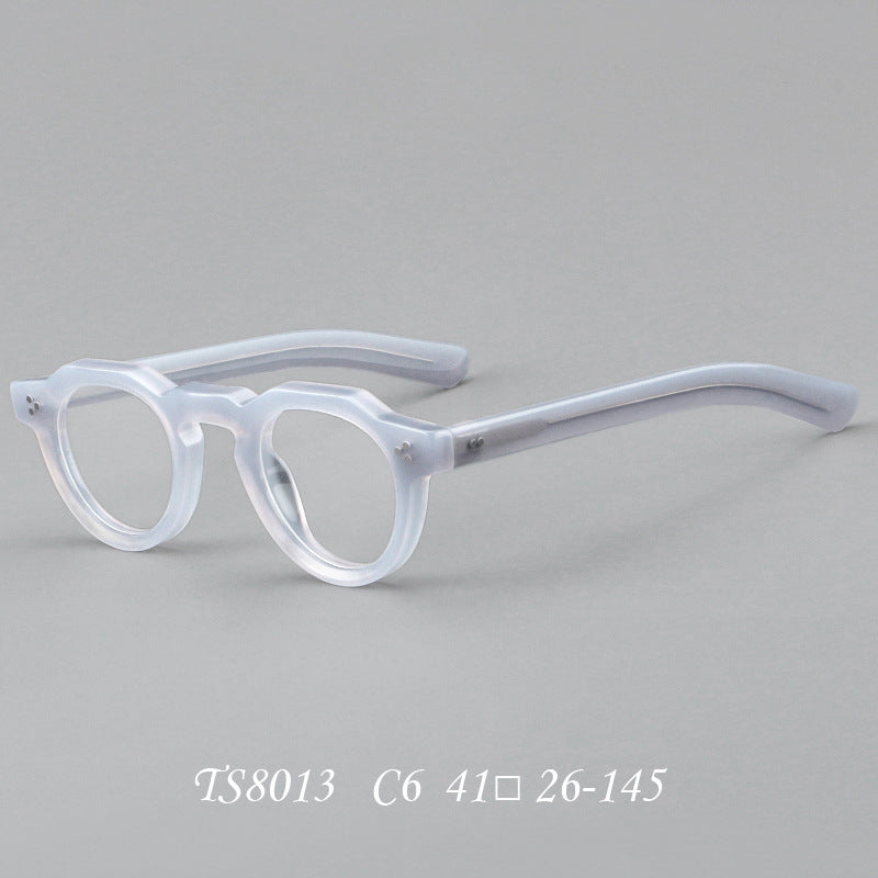 Damenmode All-Matching-Platten-Retrobrille