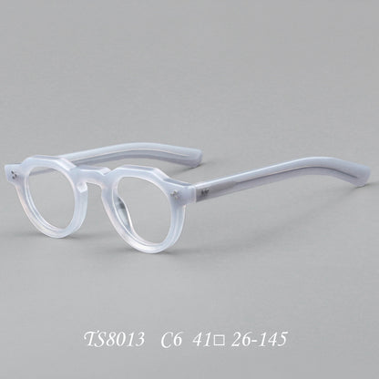 Damenmode All-Matching-Platten-Retrobrille