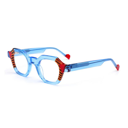 Optical Glasses Frame Multilateral Box Fashion Plain Glasses