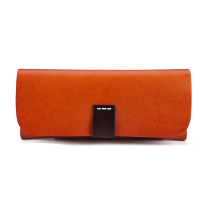 Simple And Creative Portable Leather Anti-compression Sunglasses Case