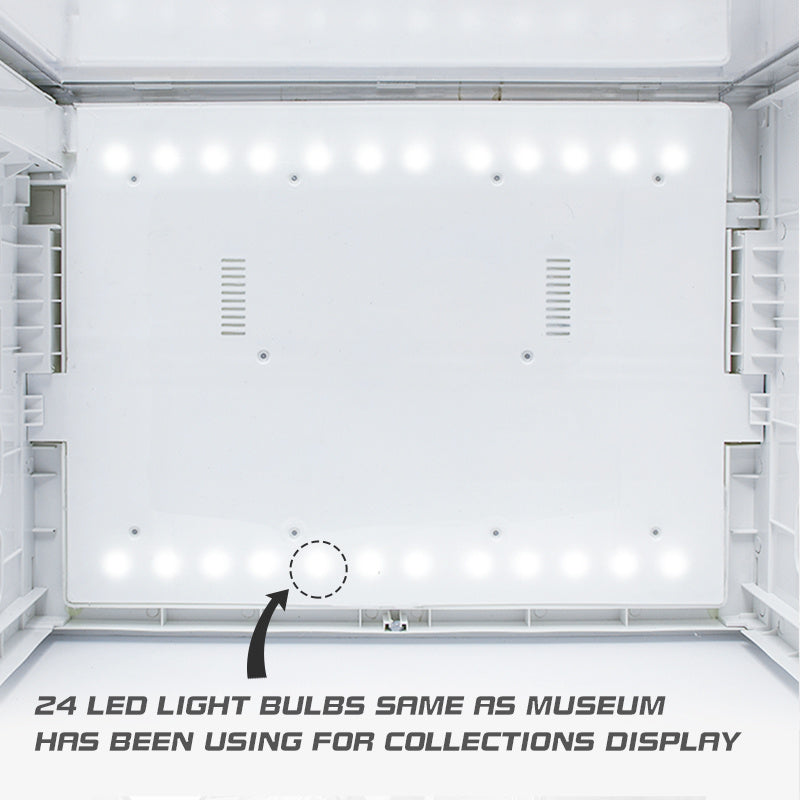 Boîte de rangement à ouverture latérale transparente à commande vocale intelligente Armoire à chaussures à LED émettant de la lumière