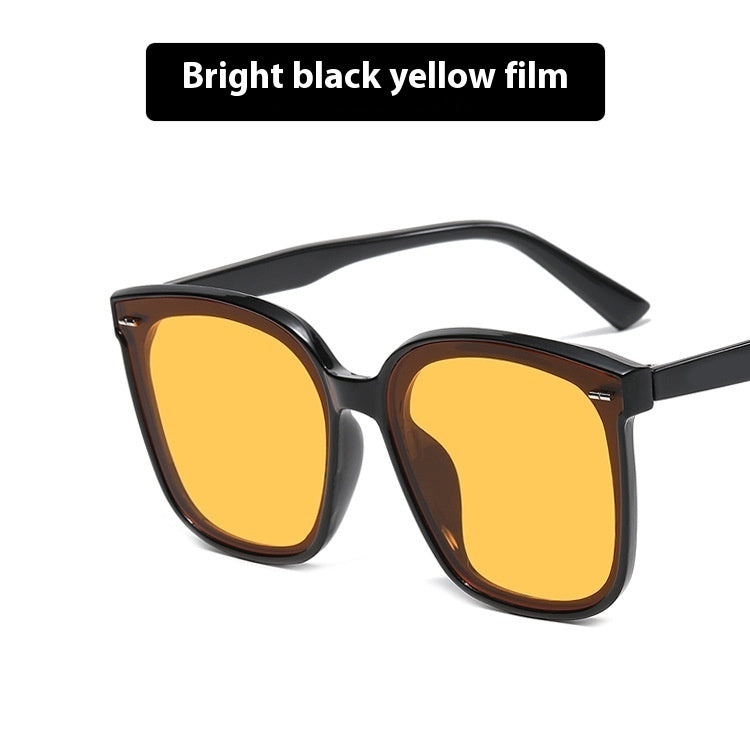 Fashion Retro Transparent Men's Sunglasses