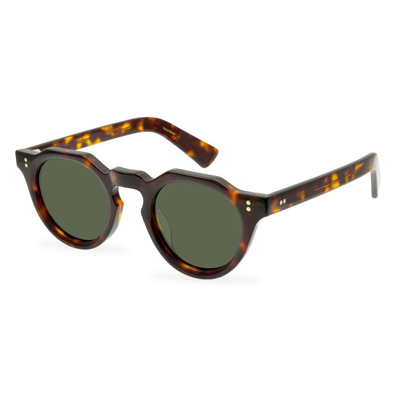 Women's Fashion Retro Oval Sunglasses