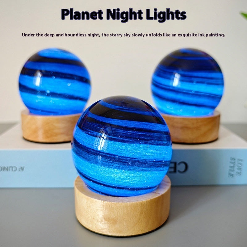 Petite lampe de chevet Planet Night