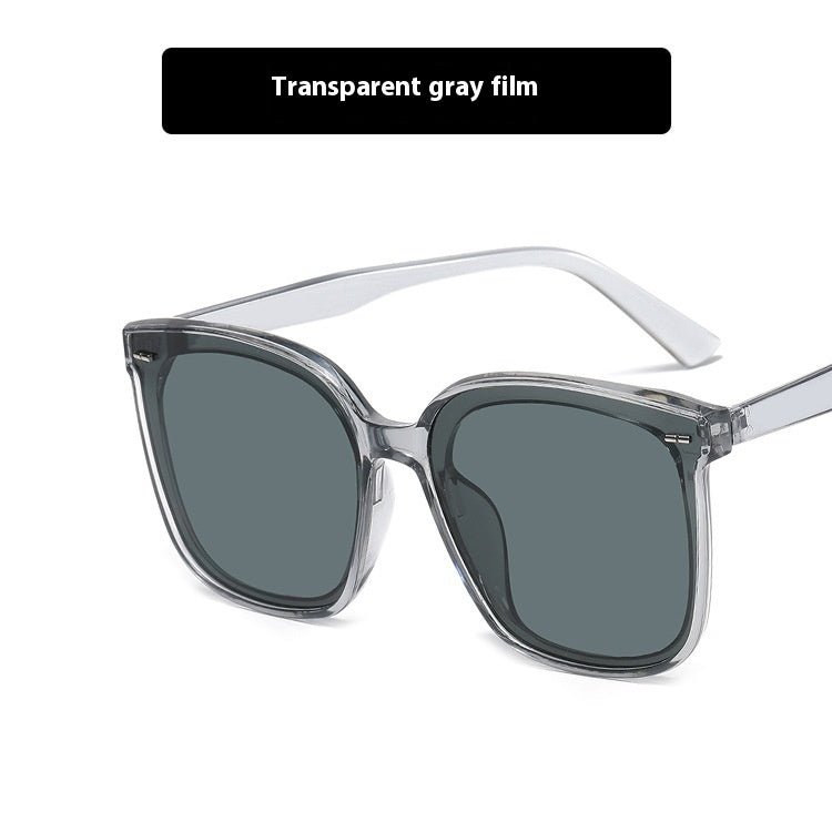 Fashion Retro Transparent Men's Sunglasses