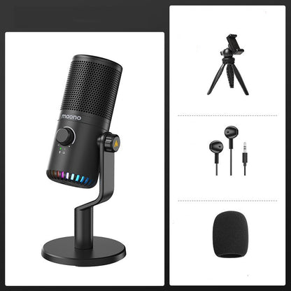 Microphone pour jeux informatiques Esports Bureau dédié