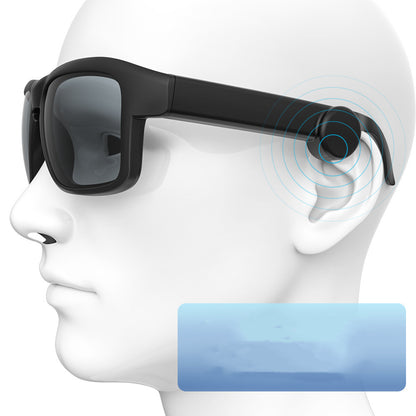 Multifunktionale intelligente Bluetooth-Brille und -Kopfhörer