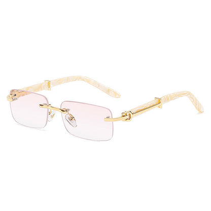 Women's Fashion New Kajia Rimless Sunglasses