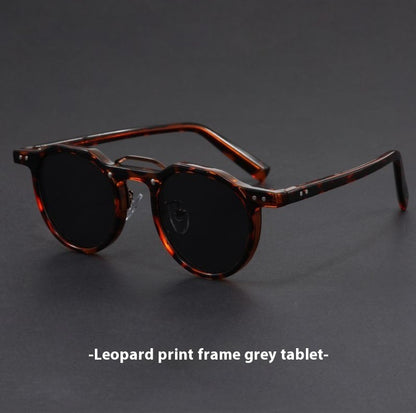 High Appearance Level Small Frame Sunglasses Glasses Sunglasses Gentleman Style Personality