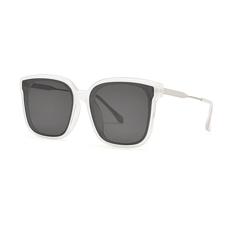 Men's And Women's Fashion Korean Version Trend Plain Polarized Sunglasses