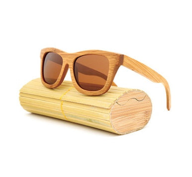 Sunglasses explosion multicolor bamboo glasses coated sunglasses