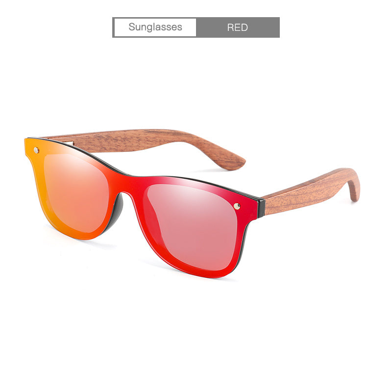 Rainbow Bridge Wooden Polarized Sunglasses