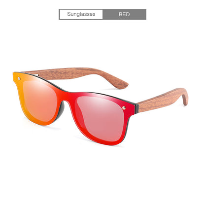 Rainbow Bridge Wooden Polarized Sunglasses