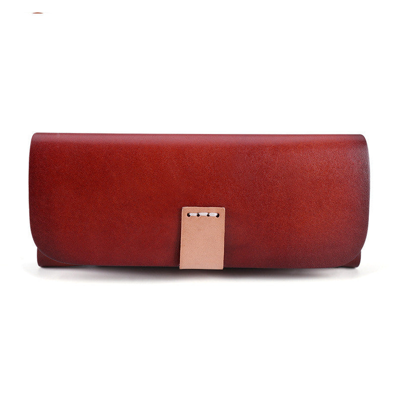 Simple And Creative Portable Leather Anti-compression Sunglasses Case