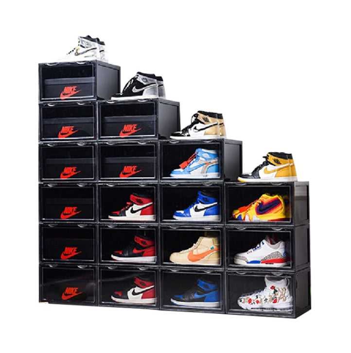 High-top shoe storage box