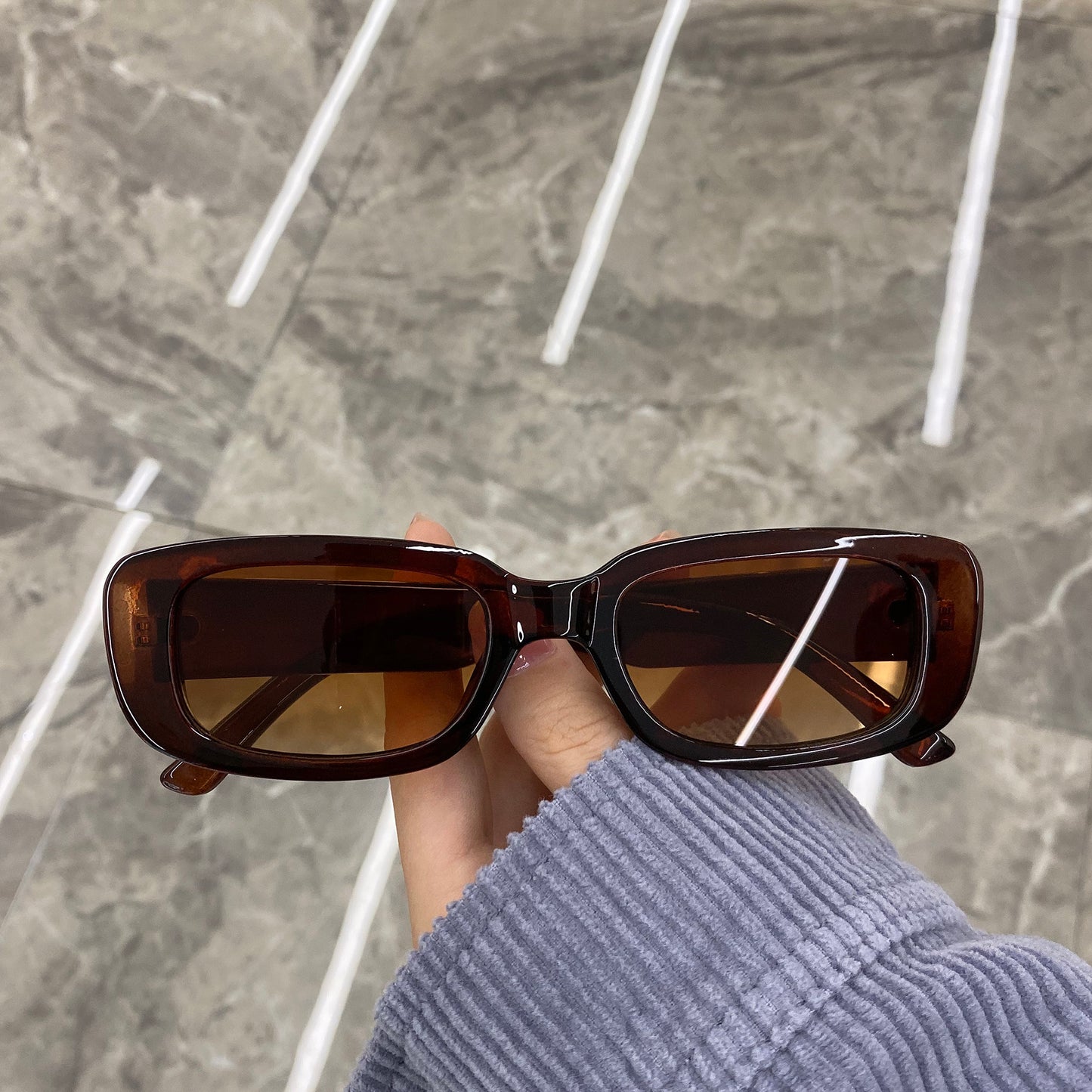 Women's Fashionable Small Box Sunglasses