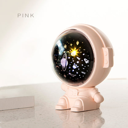 Projecteur d'étoiles de la galaxie, veilleuse de ciel étoilé, lampe d'astronaute, décoration de chambre, cadeau pour enfant, bébé, Noël, projection d'astronaute