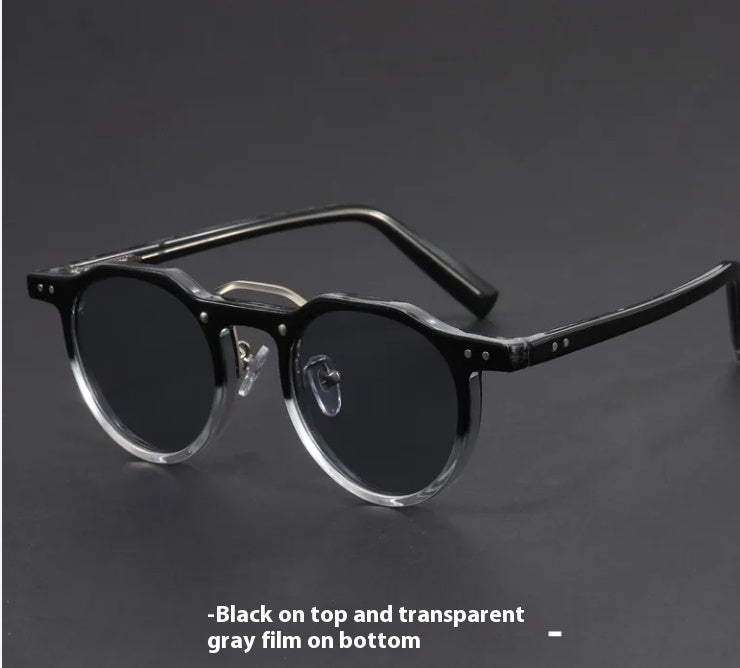 High Appearance Level Small Frame Sunglasses Glasses Sunglasses Gentleman Style Personality