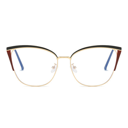 Women's Cat Eye Computer Anti-Blu-ray Myopia Glasses