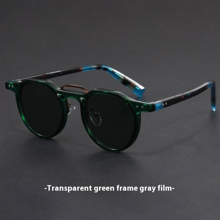 High Appearance Level Small Frame Sunglasses Glasses Sunglasses Gentleman Style Personality