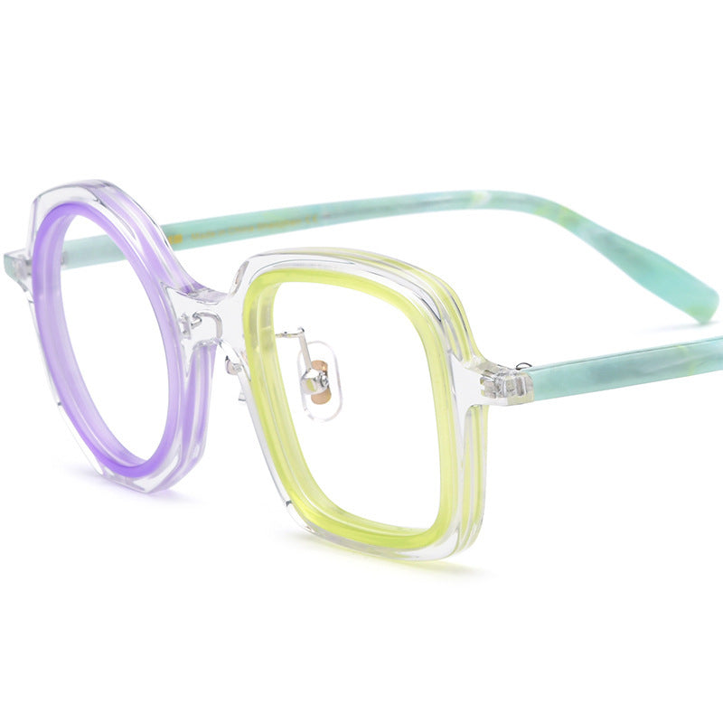 Myopia Irregular Glasses Frame Plate Fashion Optical Glasses Frame