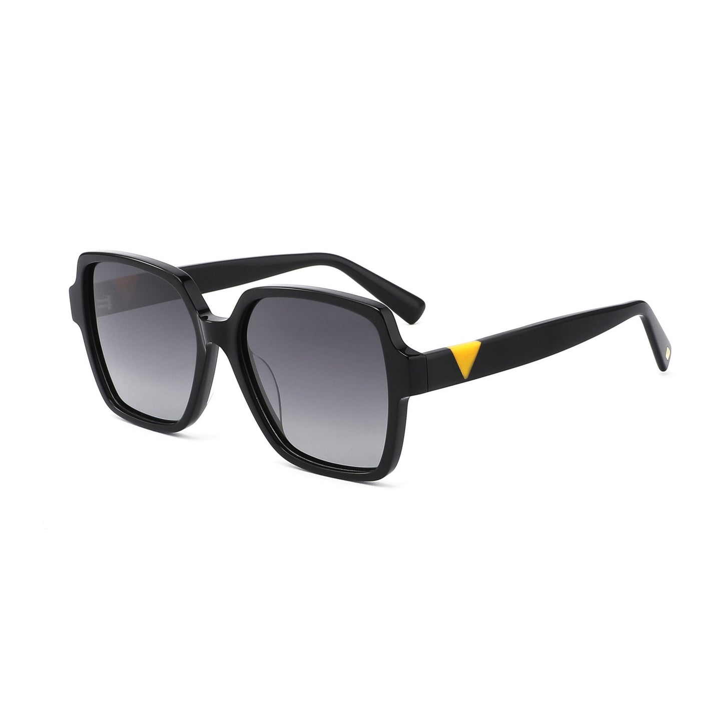 Lunettes de soleil pour hommes et femmes, monture épaisse, tendance simple