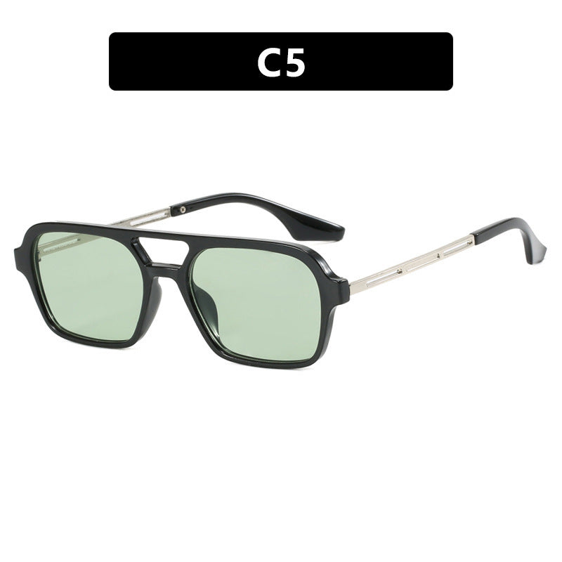 Men's New Retro Square Frame Sunglasses