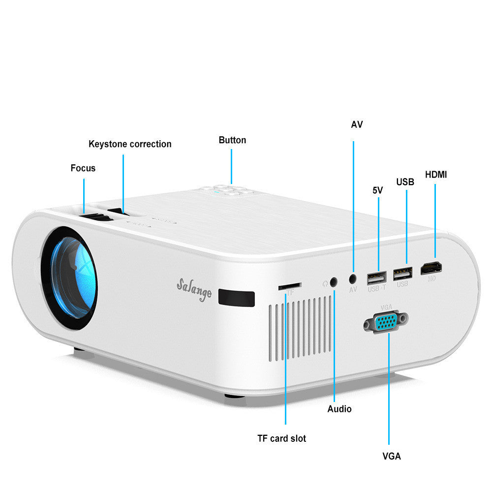 Tragbarer Smart-Projektor mit 720p für den Heimgebrauch