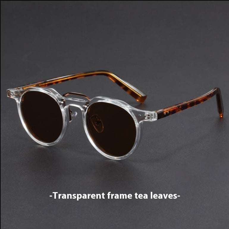 High Appearance Level Small Frame Sunglasses Glasses Sunglasses Gentleman Style Personality