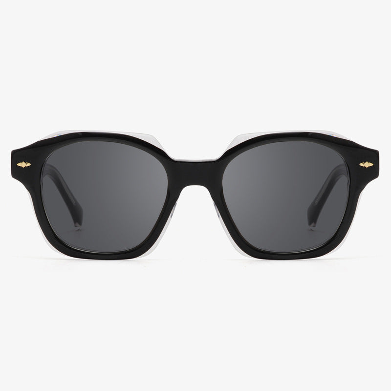 Retro Fashionable Square Sunglasses Driving