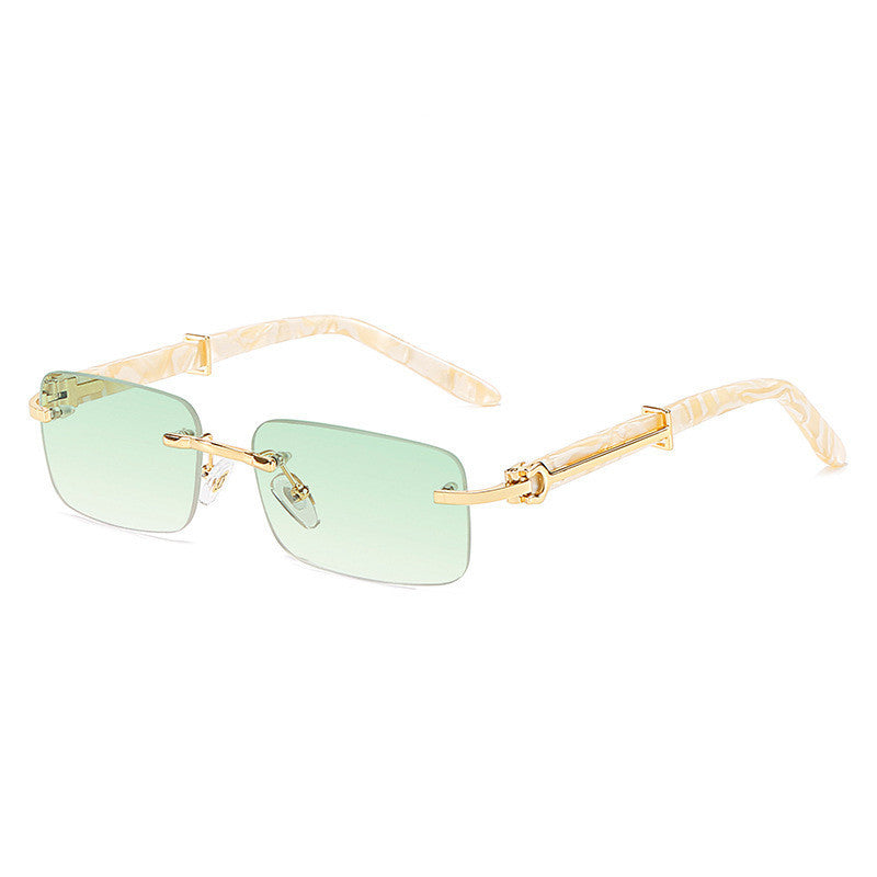 Women's Fashion New Kajia Rimless Sunglasses