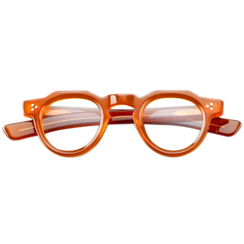 Damenmode All-Matching-Platten-Retrobrille