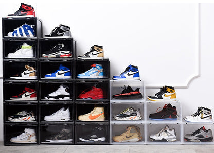 High-top shoe storage box