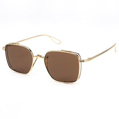 New Metal Metal Frame UV-proof Sunglasses