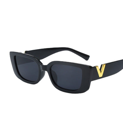 Women's Square Hip Hop Jelly Sunglasses