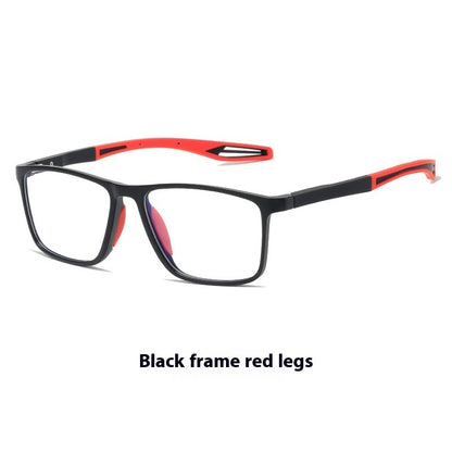 KY1119 Finished Product Myopic Anti Blue-Ray Plain Men And Women Fashion Large Rim Glasses TR90