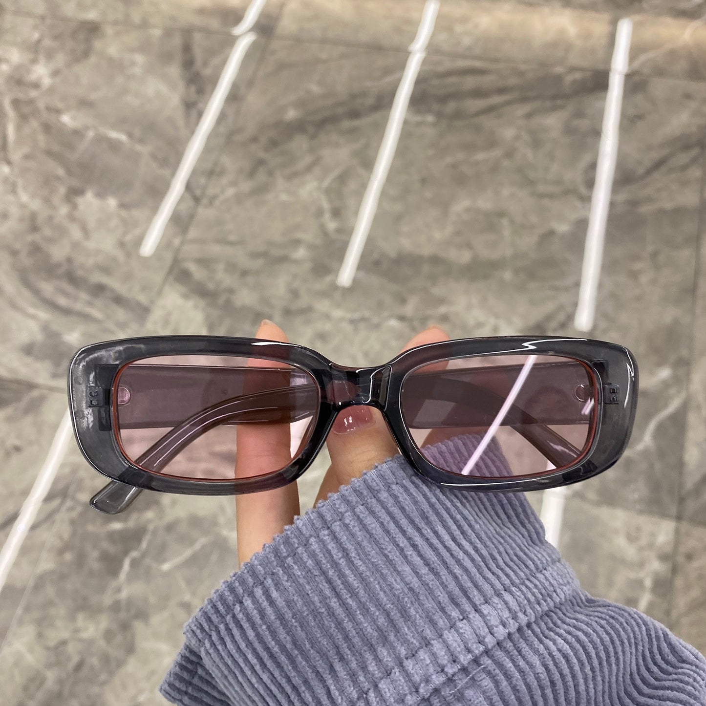 Women's Fashionable Small Box Sunglasses