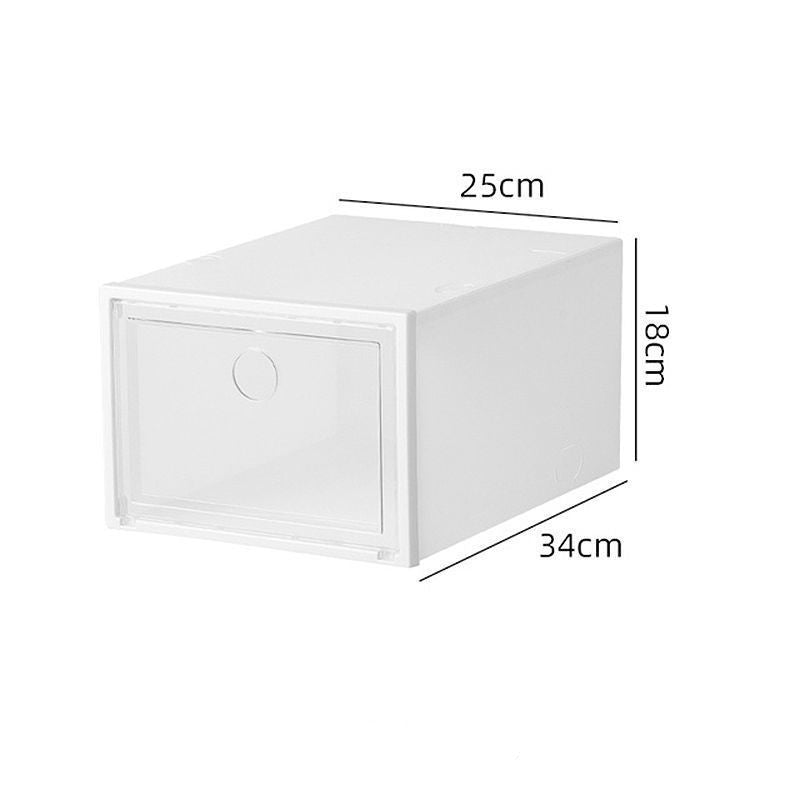 Transparent Plastic Clamshell  Shoe Storage Box