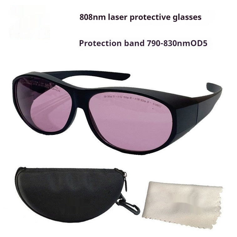 Lunettes de protection pour appareil d'épilation laser infrarouge