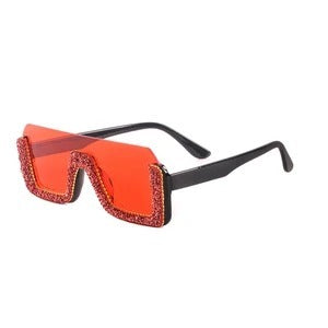 Diamond square sunglasses