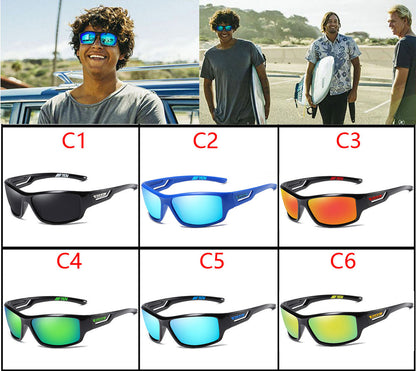 Lunettes de soleil polarisées coupe-vent pour le cyclisme