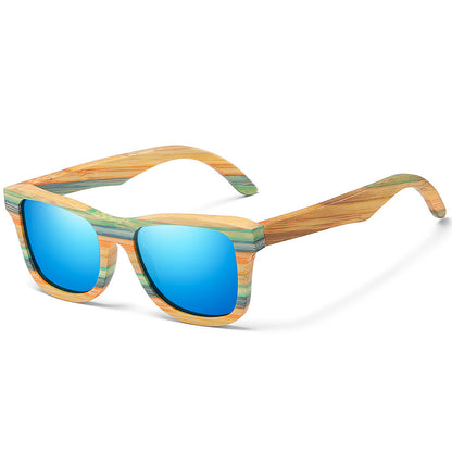 Wooden Fashion Glasses Wooden Polarized Bamboo Sunglasses