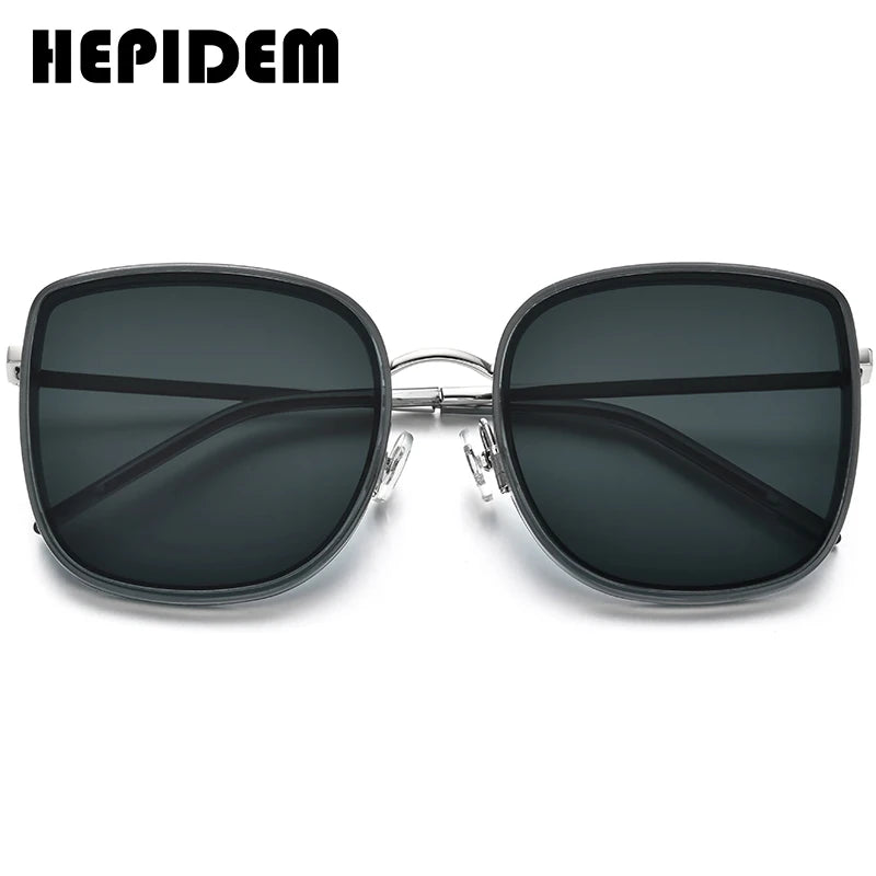 HEPIDEM Acetate Sunglasses Women 2020 New Luxury Brand Design Fashion High Quality Alloy Sun Glasses Men with Nylon Lens 9134