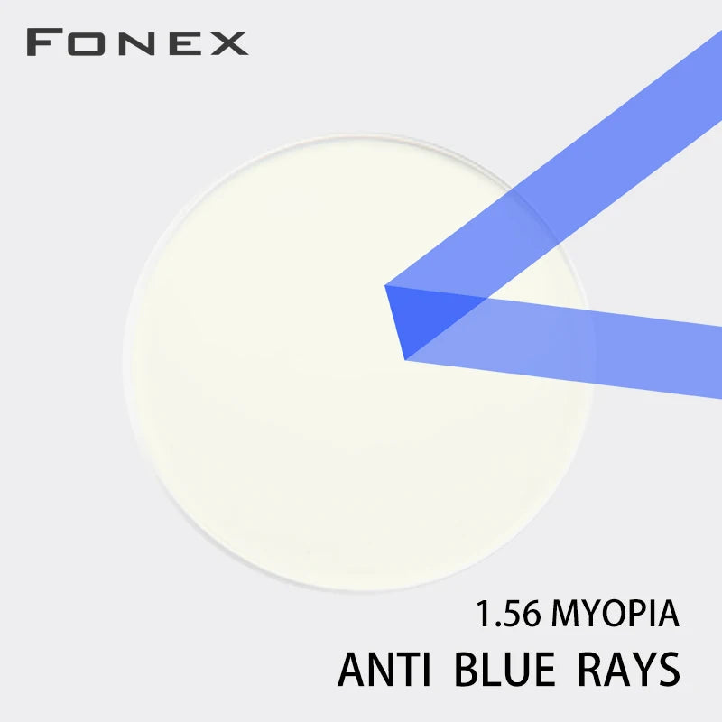 Angepasst 1,56 1,61 1,67 Anti Blau Licht Optische CR-39 Harz Asphärische Gläser Linsen Myopie Hyperopie Presbyopie Linse