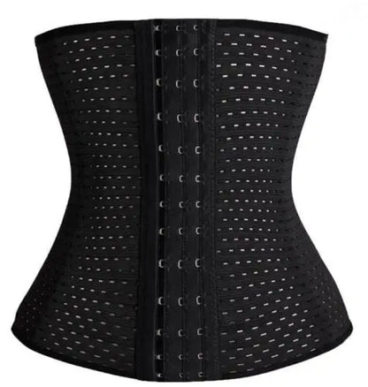 FCCEXIO Fashion Women Waist Trainer Latex Cincher Girdles Shapewear Slimming Belt Body Shaper Fitness Corset Sheath