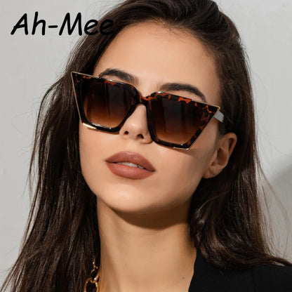 Fashion Cat Eye Sunglasses Women Luxury Brand Designer Vintage Gradient Eyeglasses Retro Cateye Sun Glasses Female Eyewear UV400